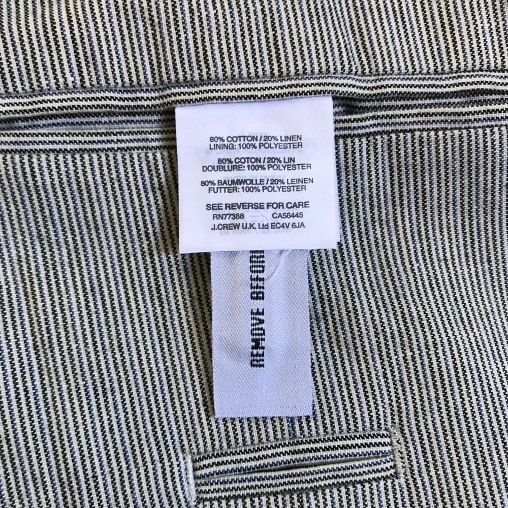 J. Crew Ludlow Light Seersucker Sport Coat 42L